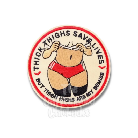 Thick Thighs - Iron On Patch