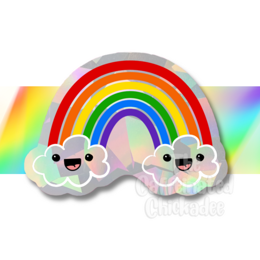 Happy Rainbow - Rainbow Suncatcher Decal