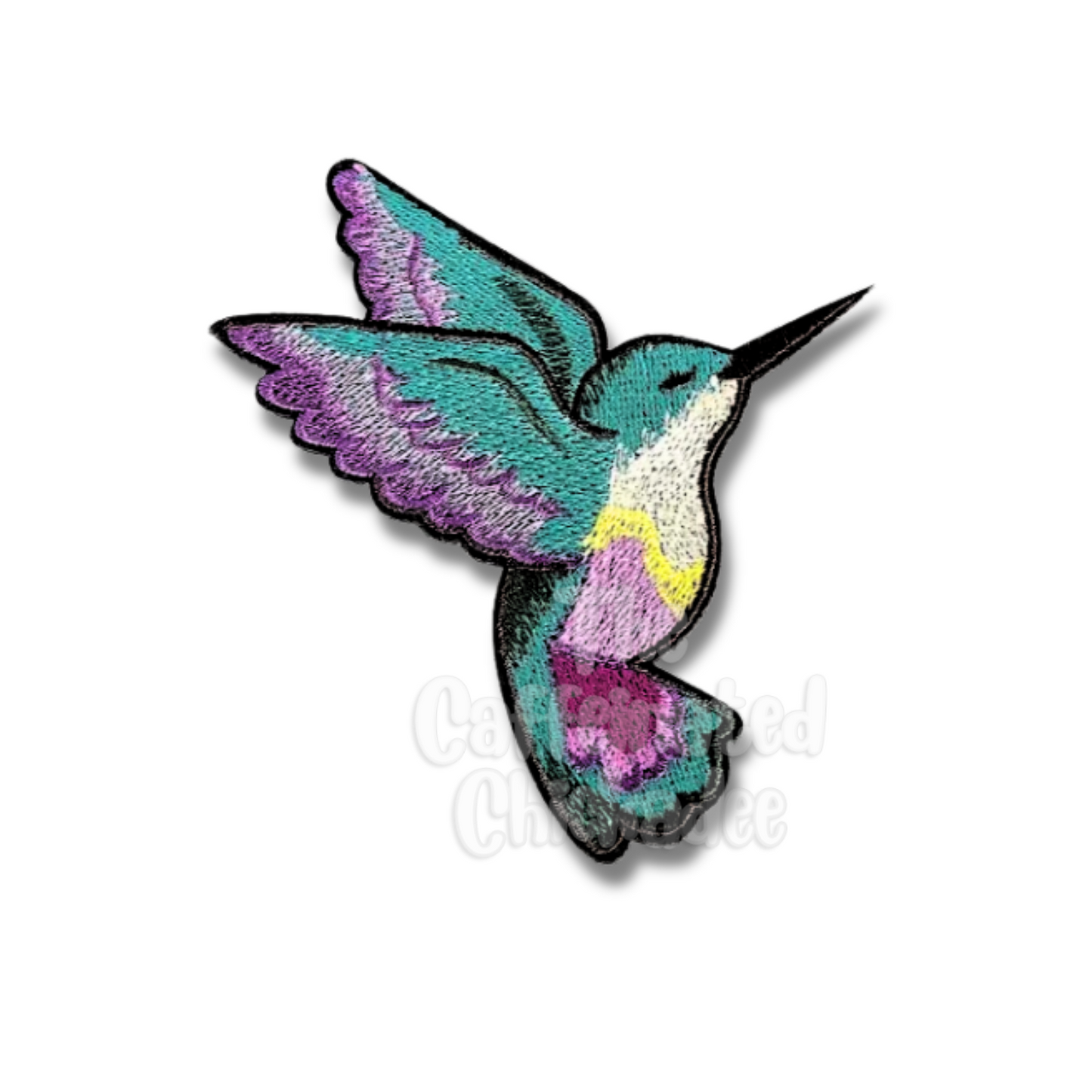 Hummingbird - Iron On Patch