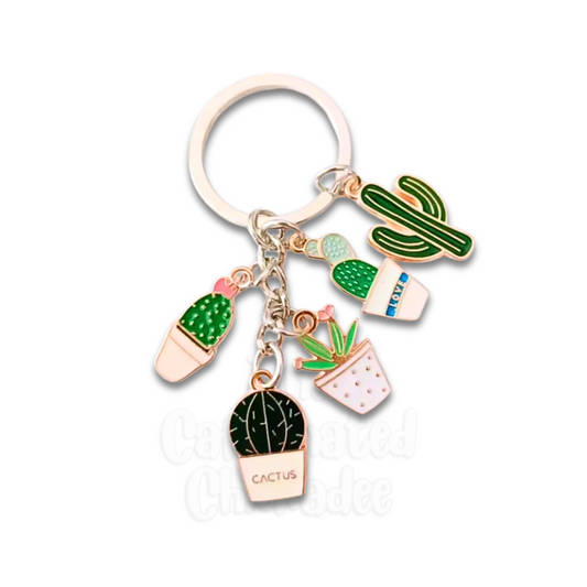 Cactus Love - Keychain