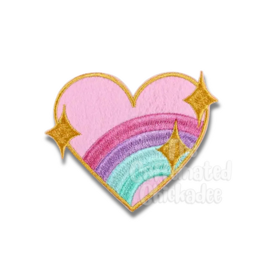 Heart - Iron On Patch