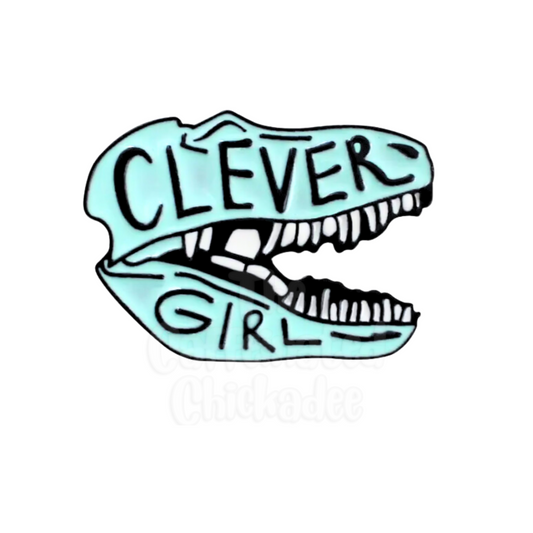 Clever Girl - Enamel Pin