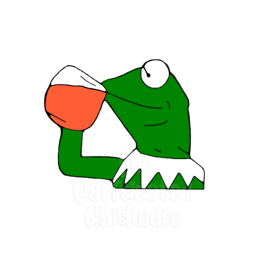 Frog Tea - Enamel Pin