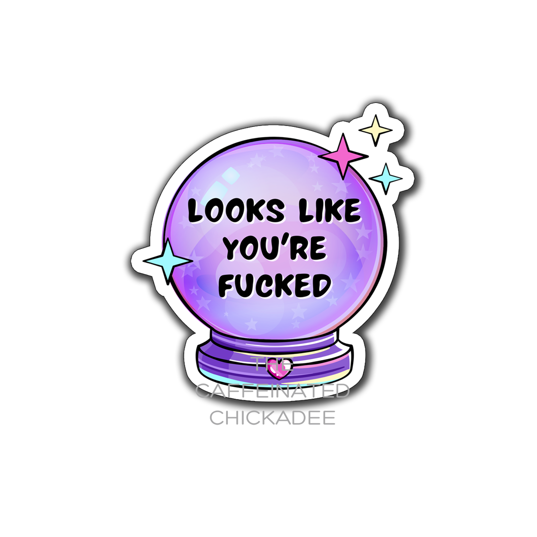 Crystal Ball - Fridge Magnet