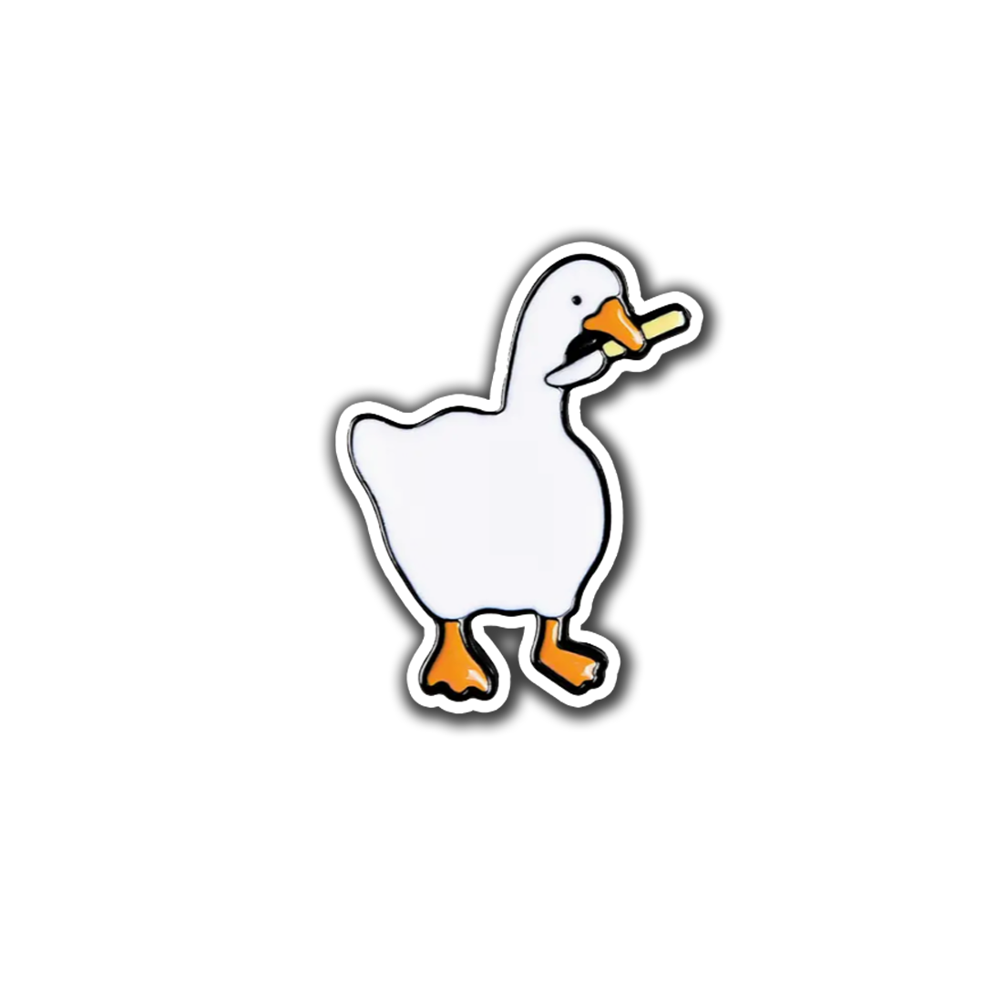 Knife Knife Goose  - Enamel Pin