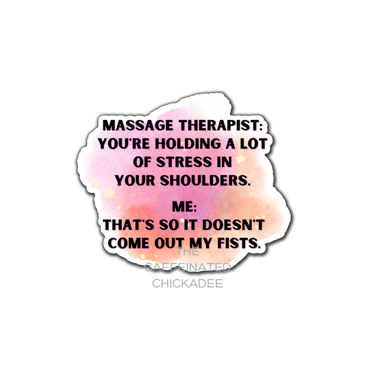 Massage Therapist - Fridge Magnet