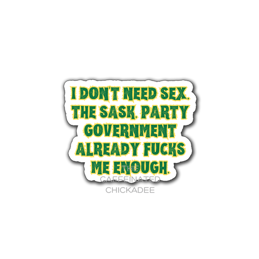 Government Fuck (SK) - Vinyl Sticker