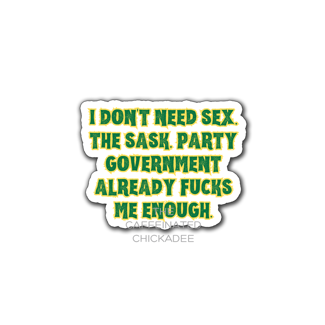 Government Fuck (SK) - Fridge Magnet