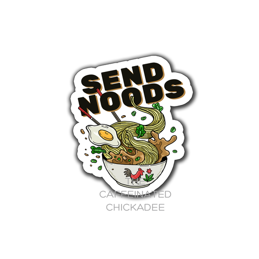 Send Noods - Vinyl Sticker