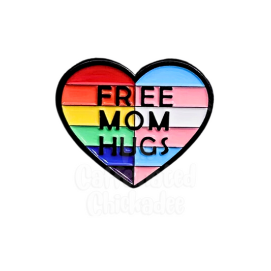 Free Mom Hugs - Enamel Pin