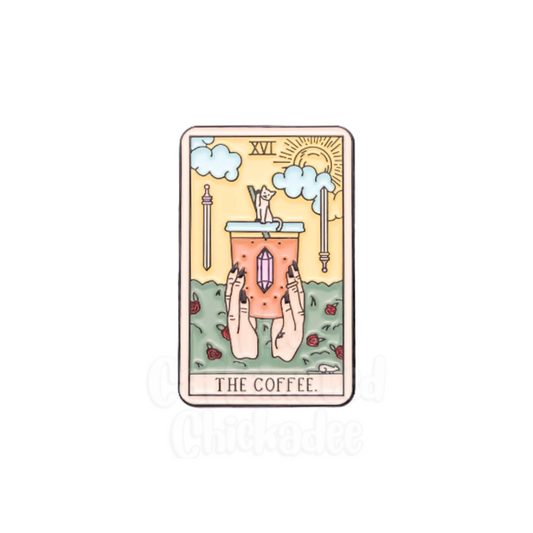 The Coffee Tarot - Enamel Pin